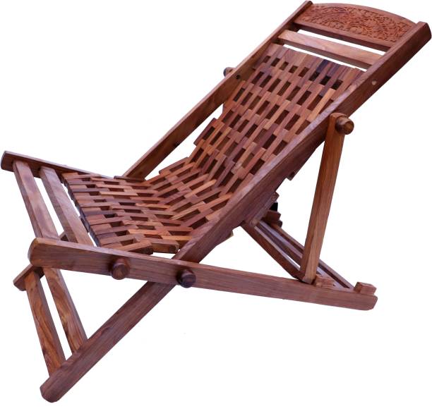 Artesia Folding Sheesham Wood Relaxing Rest Chair Solid Wood 1 Seater Rocking Chairs