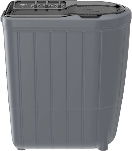 Whirlpool 6.5 kg Semi Automatic Top Load Grey