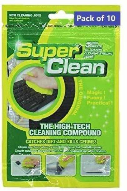 KolorFish Magic Innovative Super Soft Sticky Dust Cleaning Gel Gum Computer (Pack of 10) Magic Innovative Super Soft Sticky Dust Cleaning Gel Gum Computer Car PC Laptop Vehicle Interior Cleaner