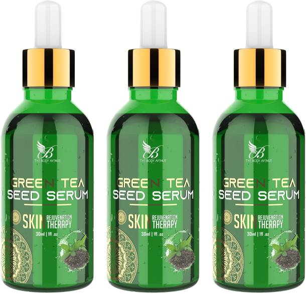The Body Avenue Green Tea Seed Serum for Soft, Supple, Clear & Even Skin