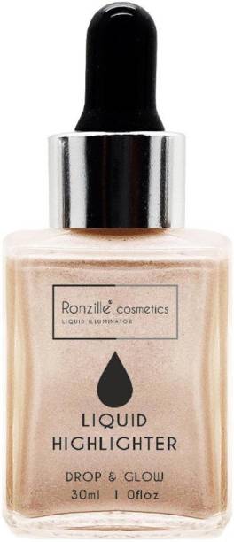 RONZILLE Professional Smooth Shine illuminator Face Highlighter 3D glow ( 03 No ) Highlighter