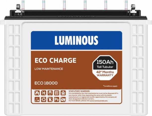 LUMINOUS Eco18000+ Tubular Inverter Battery
