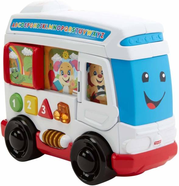 FISHER PRICE LEARN AROUND TOWN BUS