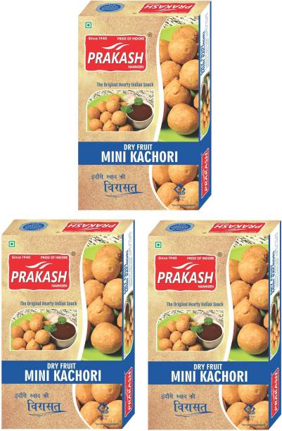 Prakash Namkeen Mini Kachori 250 Grams (Pack of 3)