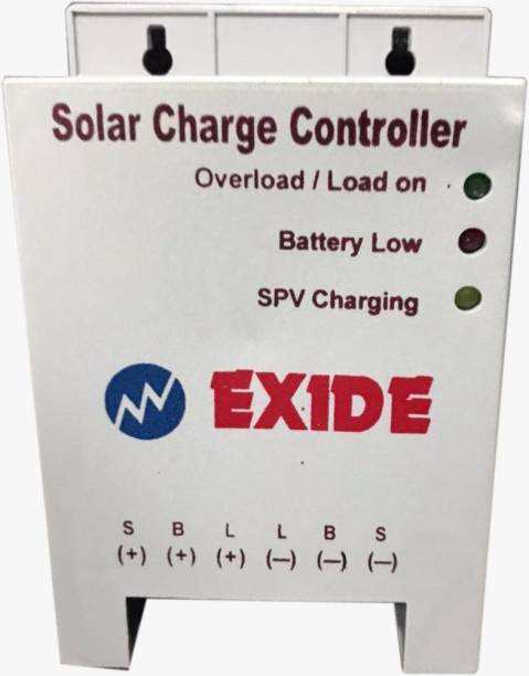 EXIDE 12V/24V/10A PWM Solar Charge Controller