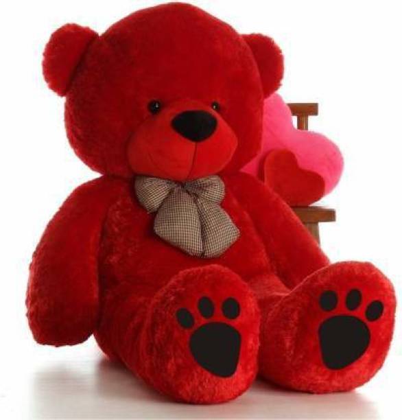 HydraLegend smart buy 3 Feet Teddy Bear I Love You Jumbo For Some One Special - 90.5cm (Red) - 90.5 cm (Red)  - 91 cm