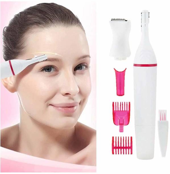 NKK TRADERS Eyebrow body bikini Trimmer hair removal tool remover machine shaper Women Ladies Girls Electric private part fully safe Sensitive Touch