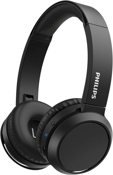 PHILIPS TAH4205 On-Ear Wireless Headphone with Quick Charging, Upto29Hr Playtime Bluetooth Headset