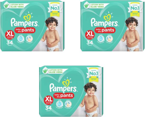 Pampers All round Protection Pants - Extra Large (34 pi...
