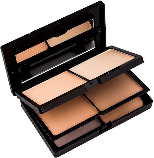 imelda Professional Two Way Cake 5 in 1 Give You More Shining Luster Compact (Beige, 38 g) Compact