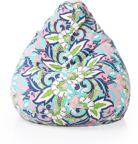 STYLE HOMEZ XXL Tear Drop Bean Bag Cover  (Without Beans)