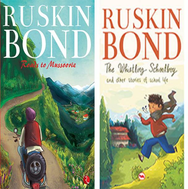 The Whistling Schoolboy And Other Stories Of School Life + Roads To Mussoorie (Set Of 2 Books)