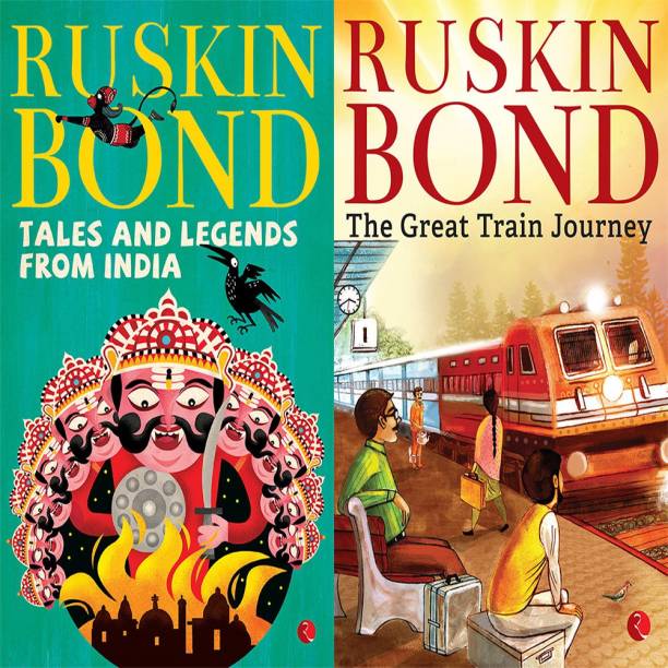 The Great Train Journey + Tales And Legends From India (Set Of 2 Books)