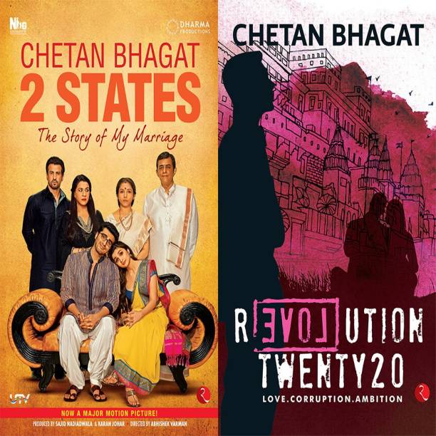 Revolution Twenty 20: Love. Corruption. Ambition + 2 States The Story Of My Marriage (Set Of 2 Books)