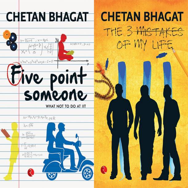 The 3 Mistakes Of My Life + Five Point Someone ; What Not To Do At IIT (Set Of 2 Books)