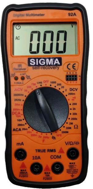SIGMA 92A (2000 Counts) with Frequency Digital Multimeter