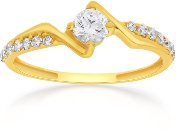 MALABAR GOLD & DIAMONDS Gold Ring RGSKLR6231 22kt Yellow Gold ring