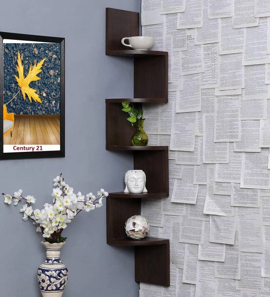 Wooden Corner Shelf Stand क र नर स ट ड In India Flipkart Com - Decorative Wall Mount Corner Shelf