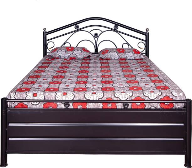 ROYAL METAL FURNITURE Mattress Not Included Metal King Hydraulic Bed