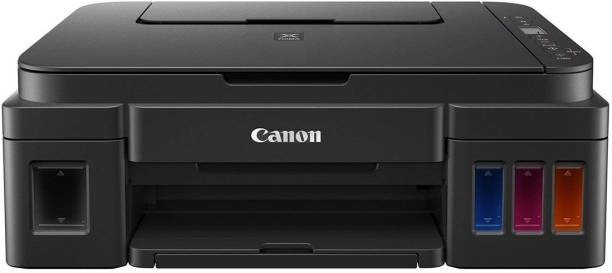 Canon G2012 Multi-function Color Inkjet Printer (Color Page Cost: 0.32 Rs. | Black Page Cost: 0.09 Rs.)