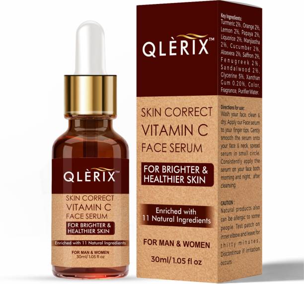 QLERIX Advanced Vitamin C Serum For Natural Glowing Beauty