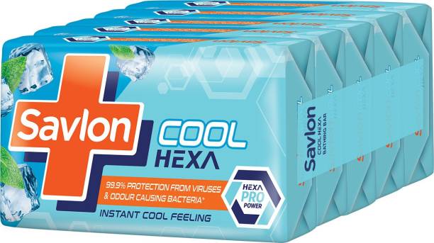 Savlon Cool Hexa Bathing Bar with Instant Cool Feeling