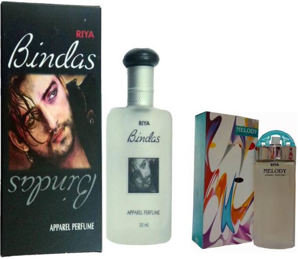 RIYA BINDAS PERFUME 100 ML +MELODY PERFUME 30 ML Eau de Parfum  -  30 ml