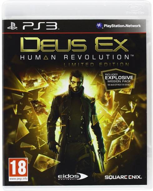 Deus Ex Human Revolution Limited Edition Ps3 Limited Edition Price In India Buy Deus Ex Human Revolution Limited Edition Ps3 Limited Edition Online At Flipkart Com
