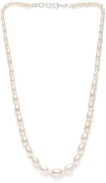 Pearl necklace set flipkart Clearance