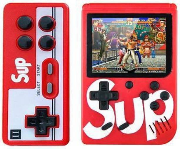 CHG EFA41_CHG_SUP X Game Box 400 in One Handheld Game Console With Remote Controller & Can Connect to A TV 2 Player ( Only 2nd Player Play with Remote) 8 GB with Retro 400 in 1 (Multicolor) 8 GB with Retro 400 in 1