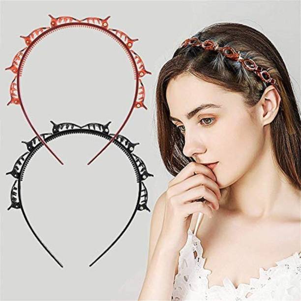 PSA Trending Trunks Headbands, Accessories Hair Twister, Hairstyle Braid Tool, Hair Clips for Girls Women, Barrettes for Thin or Thick Hair, Hairstyle Hairpin, Alligator Clips (pack of 2) Hair Clip