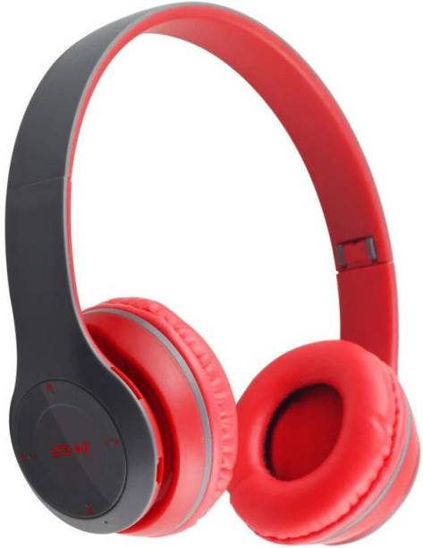 Headrick New P47 Wireless Headphones 5.0 Earphones Fold...