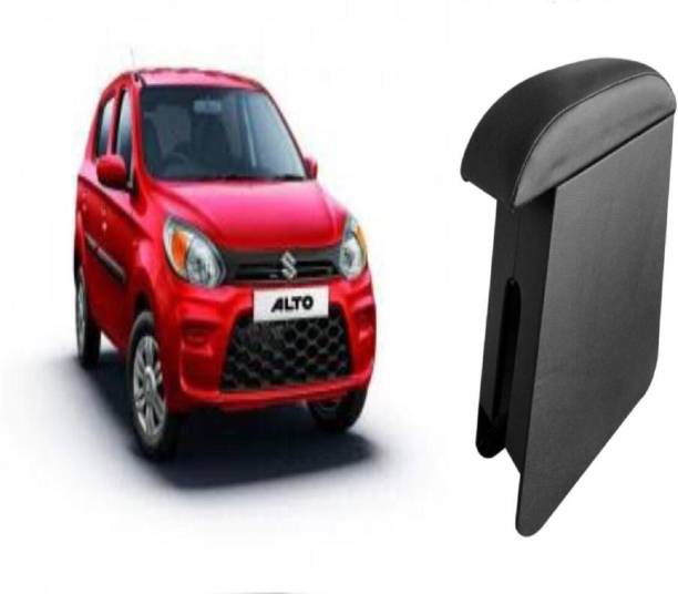 guruji system Car Center Wooden Armrest/Console (Black) Car Armrest