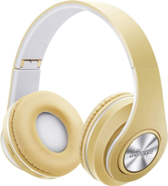 Top Headset Over The Head cheap price 5stars Flipkart in India 72 Onshoppie OnBeats B39 Bluetooth, Wired Headset