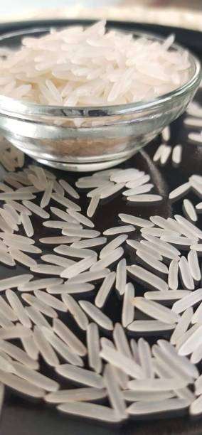 Real Basmati Long Grain White (Pack of 3) Basmati Rice (Long Grain, Unpolished)