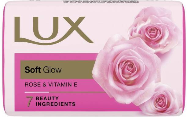 LUX Soft Glow Rose & Vitamin E For Glowing Skin Beauty Soap Mega Pack