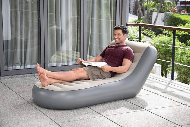 GTC Chaise Sport Lounge Vinyl 1 Seater Inflatable Sofa
