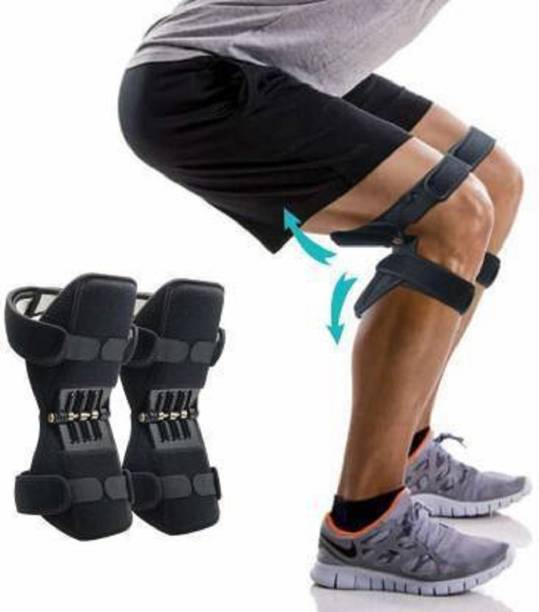 UKRAINEZ Knee Booster Power Knee Support Joint Support Pads Knee Protection (Black) Knee, Calf & Thigh Support
