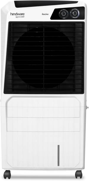Hindware 100 L Desert Air Cooler with Honeycomb Pads, Motorised Louver