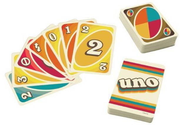 mattel GAMES UNO Iconic 1970s Card Game