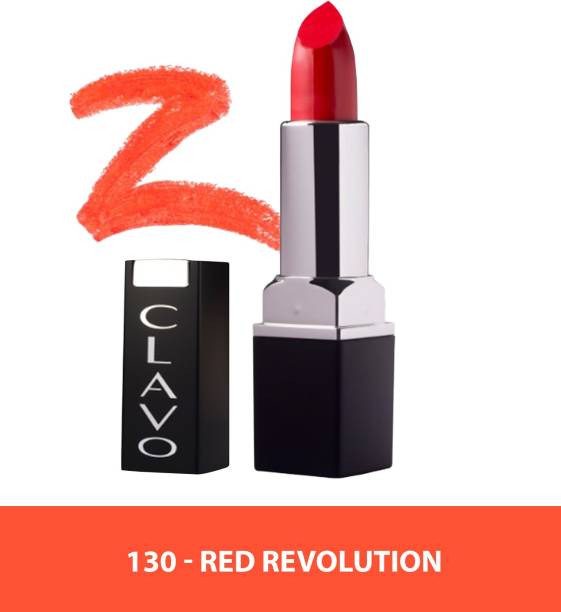 Clavo Ultra Crème Vegan and Organic Lipstick - Red Revo...