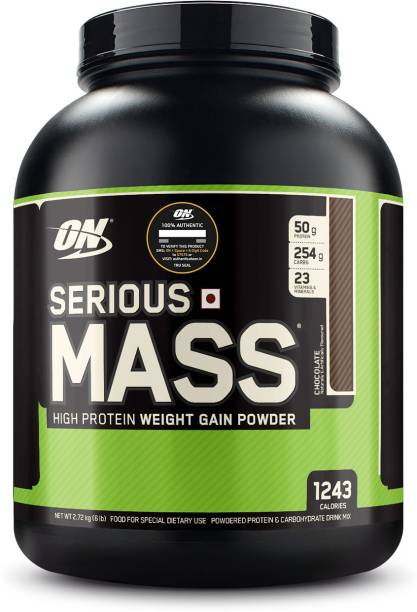 Optimum Nutrition (ON) Serious Mass High Protein and High Calorie Powder Weight Gainers/Mass Gainers
