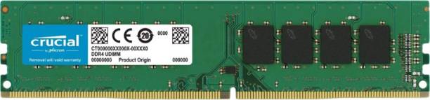 Crucial CT DDR4 8 GB (Single Channel) PC DRAM (CT8G4DFR...