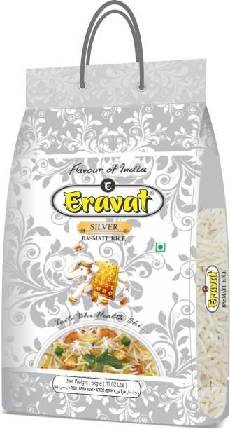 Eravat Silver Basmati Rice (Medium Grain, Unpolished)