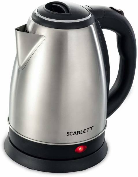 DN BROTHERS Scarlet Electric Kettle 2 Litre Design for Hot Water, Tea,Coffee,Milk, Rice and Other Multi Purpose Accessories Cooking Foods Kettle 7 Cups Coffee Maker