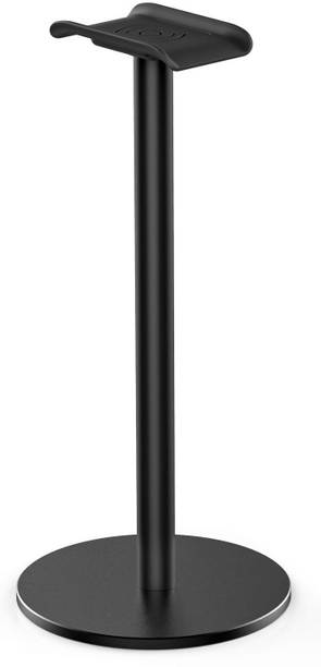 Top Headset Stand cheap price 5stars Flipkart in India 19 24x7eMall 24x7 eMall Headphone Stand Headset Holder Earphone Stand with Aluminum Supporting Bar Flexible Headrest ABS Solid Base for All Headphones Size (Round Black) Headphone Stand