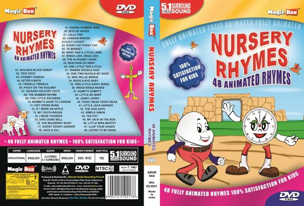 Nursery Rhymes 48 Animated English Rhymes