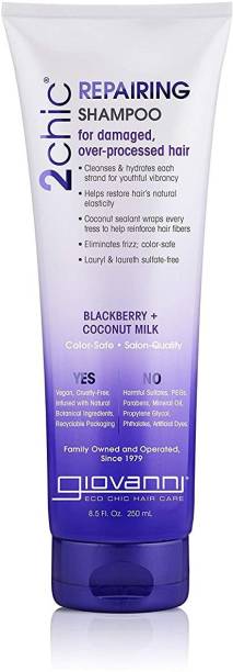 Giovanni 2Chic Blackberry & Coconut Milk Repair Shampoo, 8.5 Oz