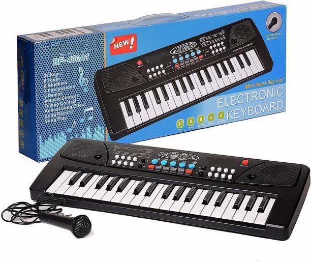 PEZYOX Electronic Piano Keyboard with 37 Keys and with Microphone dc Power Option Recording Musical Toy Electronic Piano Keyboard with 37 Keys and with Microphone dc Power Option Recording Musical Toy Analog Portable Keyboard