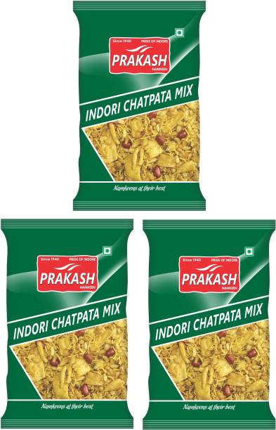 Prakash Namkeen Indori Chatpata Mix 250G (pack of 3)